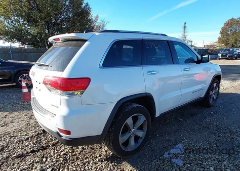 2016 Jeep Grand Cherokee Limited z USA, uszkodzony, nr VIN 1C4RJFBG4GC356235